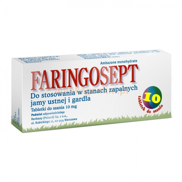 FARINGOSEPT Opinie, Ulotka, Cena, Skład