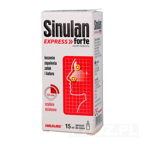 Sinulan Express Forte Opinie, Ulotka, Cena, Skład – Medsowa