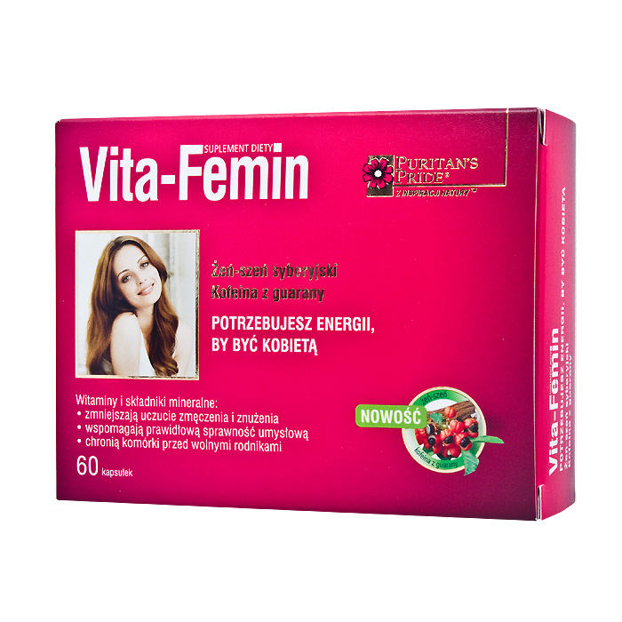 Vita-Femin Opinie, Ulotka, Cena, Skład – Medsowa