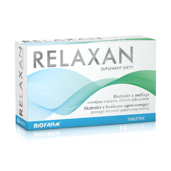 Relaxan - Opinie, Ulotka, Cena, Skład, Przeciwwskazania, Dawkowanie ...