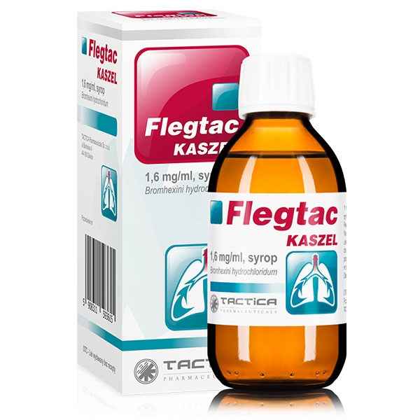 FlegTac Kaszel syrop Opinie, Ulotka, Cena, Skład, Przeciwwskazania